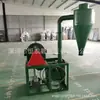 Trituradora autocebante de alimentación por garra, máquina trituradora multifuncional a prueba de polvo para granos, maíz, cáscara de arroz y harina de soja