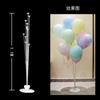 Soporte de Columna Flotante de Mesa de Globos Soporte Flotante de Aire de Imitación Soporte de Árbol de Globos Suministros de Decoración para Fiestas de Globos
