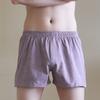 Ropa Interior para Hombre Hua Jielong Bóxer Rayado Algodón Bóxer Hombre Holgado Delgado Transpirable Calzoncillos