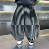 Pantalones de otoño para niño 2026 nuevo modelo, pantalones largos para niños pequeños de 3 a 5 años, pantalones curvos para niño, pantalones casuales holgados para niños, modernos