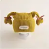 Gorro para niños, gorro con forma de estrella, gorro de punto para bebé, gorro de punto para otoño e invierno, estilo lindo y versátil, unisex, mantiene a los bebés abrigados y protege sus orejas