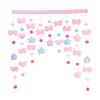 Cortina de Porta de Quarto Feminino Cortina Divisória Decoração de Porta de Sala de Estar Acessórios de Cortina Suspensa Cortina Suspensa para Quarto de Menina