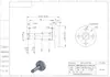Montaje de Brida Articulada Flotante Tipo Brida Redonda Eje con Ranura para Anillo de Retención Pasador Voladizo 45# Núcleo de Eje WHE01