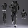 Traje deportivo Ge Hua para hombre, traje de entrenamiento para correr, chaqueta de ciclismo para otoño, ropa de secado rápido, ropa informal para fitness