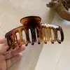 Novo Presilha de Cabelo Feminina 2022 Grande Âmbar Quilha Presilha de Cabelo Simples Grande Capacidade Disco Traseiro de Cabeça Presilha de Cabelo