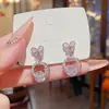 Brincos Super Brilhantes de Prata 925 com Pino, Personalizados com Zircônia Total, Estilo de Luxo Leve de Alta Qualidade, Brincos Populares, Acessórios de Orelha de Moda Elegantes e Requintados para Mulheres