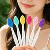 Cepillo nasal de silicona de doble cara para limpiar poros externos y puntos negros, cepillo de limpieza nasal, herramienta de belleza portátil para el hogar y los viajes