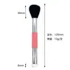 Espejo Mágico de Doble Cabeza Pintura para Uñas Arte de Uñas Polvo Aurora Cabeza de Silicona Brocha para Difuminar Sombra de Ojos Maquillaje Halo Herramientas de Belleza Polvo