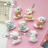 Muñeca de Perro de Dibujos Animados de Felpa Estilo Coreano Colgante Suave Lindo Conejo Gatito Muñeca Broche Colgante para Bolso de Niña