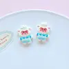 Accesorios de Resina de Animales de Dibujos Animados Brillantes para DIY: Ligas para el Cabello, Pinzas para el Cabello, Pegatinas para Fundas de Teléfono, Decoraciones para Zuecos, Dijes para Zapatos. Venta al por Mayor.
