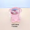Perro tumbado explosivo estéreo luminoso Lilith accesorios de resina diy paisaje en miniatura colgante de coche transmisión en vivo bolsa ciega par
