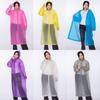 Capa de Chuva Eva para Adultos, Poncho de Chuva Espesso de Peça Única à Prova de Tempestade, Capa de Chuva de Corpo Inteiro para Uma Pessoa ao Ar Livre, Descartável Espessada