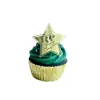 Decoración Creativa para Cupcakes Estilo Ins Transfronterizo Suministros para Fiestas Navideñas Marcado Láser Decoración para Pasteles