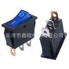 Fornecer Interruptor em Forma de Barco Kcd3 Azul Verde com Luz 3 Pinos 2 Velocidades 31*14 Interruptor Basculante em Forma de Barco com Luz