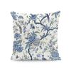 Funda de almohada de primavera de 18 x 18 pulgadas con acuarela de flores, hojas y mariposas, decoración de granja, funda de almohada con adorno de verano y primavera