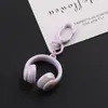 Llavero Colgante Creativo Estilo Ins para Auriculares Colgante de Bolso de Cuentas Hecho a Mano DIY Materiales para Accesorios