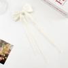 Horquilla de lazo de cinta retro grande estilo Yang Zi para la parte posterior de la cabeza, temperamento súper de hada, pinza para el cabello, accesorios para el cabello