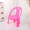 Taburete de Plástico Engrosado para el Hogar Mesa y Silla Plástico pp Reposabrazos Respaldo Silla de Comedor Mesa y Silla Grande Taburete de Plástico para Adultos