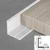 Tira de acabado para panel de pared de 18 mm, chapa de madera, tira de acabado de aleación de aluminio, tira de acabado metálica, línea de acabado de línea I de 18 mm