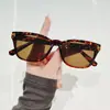 Gafas de sol de moda para hombre estilo coreano con montura cuadrada que hacen que la cara parezca más pequeña, Gafas de sol retro geniales para mujer con un toque de alta gama