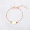 Pulsera de moda transfronteriza de Europa y Estados Unidos joyería simple Joker joyería corazón de amor pulsera ajustable fabricantes venta al por mayor