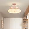 Lámpara de Techo para Habitación Infantil 2025 Nueva Moderna Simple Creativa Nube Protección Ocular Cálida y Romántica Lámparas de Habitación para Dormitorio
