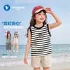 [10A Antibacteriano] Chalecos de Verano para Niños de Nuevo Estilo, Ropa de Verano, Tops para Niñas, Chalecos de Ropa para Niños, Sin Mangas