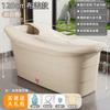 Cubo de Baño para Adultos Cubeta de Baño Grande para Adultos para el Hogar Bañera de Cuerpo Completo Cubeta de Baño Gruesa Bañera de Plástico