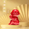 Estatueta de Macaco em Cerâmica Tricolor da Dinastia Tang, um Ornamento Auspicioso para Atrair Riqueza para Inaugurações de Negócios, Chá de Casa Nova, Sala de Estar, Escritório e Decoração de Casa
