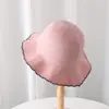 Sombrero de Pescador Versátil Tejido de Encaje Estilo Japonés para Viajes de Verano, Sombrero de Sol Pequeño Transpirable, Sombrero de Protección Solar, Sombrero de Pescador