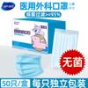 Heinrich Heinrich Medical Mascarilla Quirúrgica Infantil Estéril Desechable Protectora Colgante de Orejas Esterilizada Empaque Individual al por Mayor