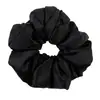 Diadema de satén scrunchie extragrande de moda 2025 para mujer que no tira del pelo
