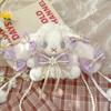 Bolsa de Conejo Lolita Japonesa, de Alto Valor y Exquisita, Bolsita de Conejo Linda para Chica JK, Bolso Cruzado, Bolso de Mano Suave de Perlas para Chica