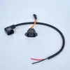 Plugue de carregamento e descarregamento para veículo elétrico tipo G com três caracteres verticais, cabeça tipo Lótus DC2.5, cabeça Cannon, plugue macho e fêmea para bateria de lítio