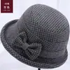 Sombrero de otoño e invierno para personas de mediana edad y jóvenes, sombrero de pescador cálido de invierno para mujer, madre, abuela, anciana, sombrero bombín para hombre mayor, sombrero tipo cubeta