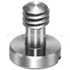 Tornillo de Acero Inoxidable 1/4 Cámara SLR Accesorios para Jaula de Conejos Tornillo 1/4 Placa de Carga Rápida para Trípode Tornillo