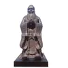 Escultura de Vista de Escena de Operación del Campus Caracteres Tallado en Cobre Adornos de Cobre Fundido Estatua de Cobre de Confucio Estatua de Cobre del Santo Antiguo Confucio