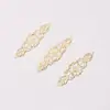Estilo Antiguo Dinastía Han Tocado Flor de Cobre Pieza DIY Pasador Estilo Ming Material para Envolver Flores Electróforesis Galvanoplastia Accesorios para el Cabello Xiangyun