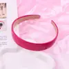 Diadema de Cuero Color Caramelo de 2.5 cm para Mujer Estilo Dopamina Tocado Versátil Accesorios para el Cabello de Estilo Coreano Modelo Más Vendido Transfronterizo