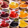 Geleia de Rosa de Yunnan Geleia Comercial de Osmanthus Geleia de Flor de Rosa Gelatina de Gelo de Maracujá Ingredientes Recheio para Pães Geleia de Frutas Atacado