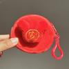 Nova Bolsa de Moedas Capivara Série Cor Macaron Redonda Estudante Bolsa para Moedas Fones de Ouvido