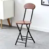 Cadeira de jantar, cadeira dobrável, banqueta, cadeira com encosto, portátil, para uso doméstico, moderna, minimalista, elegante, criativa, banqueta redonda, cadeira, cadeira de restaurante