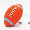 Brinquedo de Futebol para Cachorro Interativo Lançamento Vôlei Bola de Látex Bola de Rugby Grande Bola de Tênis Bulldog Francês Golden Retriever