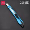 Cuchillo de arte Deli de tamaño pequeño de 9 mm, cuchillo de acero inoxidable para papel tapiz, cuchillo para cortar papel, cuchillo de metal, cuchillo para película de automóvil, venta al por mayor
