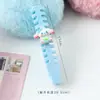Peine Plegable Lindo de Dibujos Animados Portátil de Plástico Peine Pequeño Peine de Peluquería para Niños y Bebés Peine Especial para Peinar el Cabello con Cola Pequeña Puntiaguda