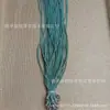 Cuerda para colgante pura hecha a mano directa de fábrica Negro Rosa Naranja Azul Plata Marrón Ágata cuenta superior cordón