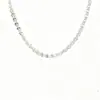 Cadena brillante de plata pura 999 estilo cola de fénix, cadena nicho para suéter para niñas, cadena Chopard, cadena individual al por mayor