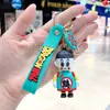 Chaveiro Pingente Personalizado Desenho Animado Dragon Ball Boneco Rei Macaco Artesanal Fofo Pequenos Enfeites para Pendurar em Bolsa