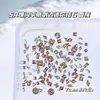 Brillo de Colores Mini Circonita Planos Fondo Biselado Joyería para Manicura Venta Caliente Transfronteriza Uñas Dopamina Accesorios para Uñas