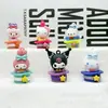 Llavero Colgante Figura de Muñeca Sanrio Caja Sorpresa Magia Sombrero Colgante Mochila